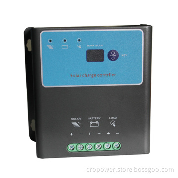 PWM Charge Controller with LCD Screen for Home Solar System
